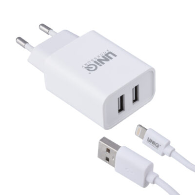 Carregador Lightning Apple 2.4A Branco - Image 2