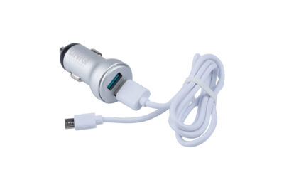 Carregador Micro USB 2.4A cor Prata P viatura - Image 2