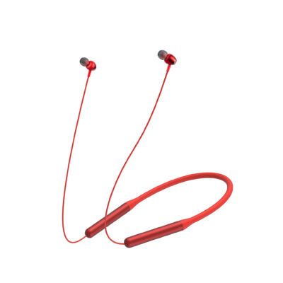 22.2022 Auriculares Bluetooth com suporte no pescoço Vermelho - Image 2