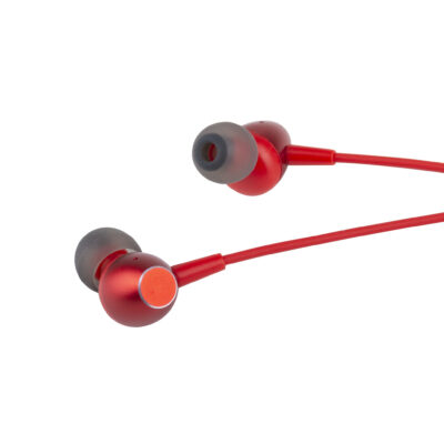 22.2022 Auriculares Bluetooth com suporte no pescoço Vermelho - Image 4