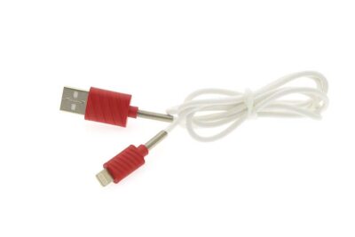 Cabo USB Lightning 1m 2.1A Vermelho. - Image 2